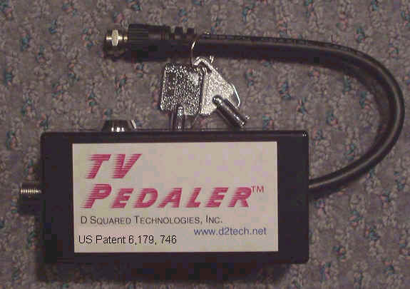 This is the patented TV Pedaler module.)